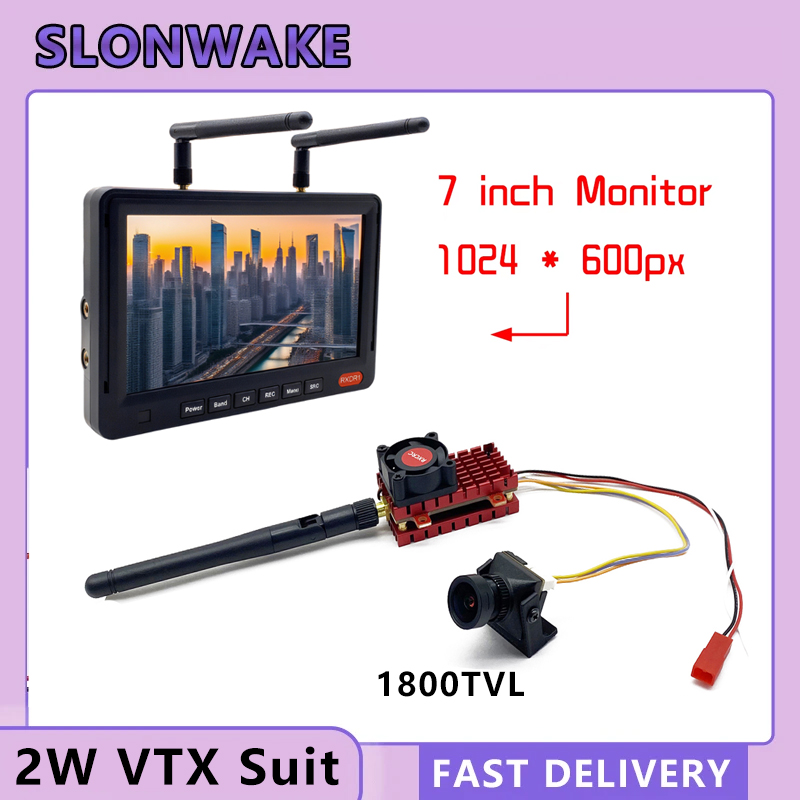Drone Aerial Photography - SLONWAKE 5.8G 2W VTX FPV 1800TVL