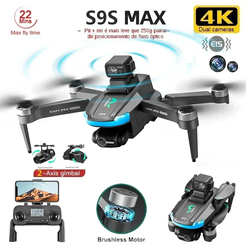 Drone Lidar - NEW S9S MAX MINI Drone 4K