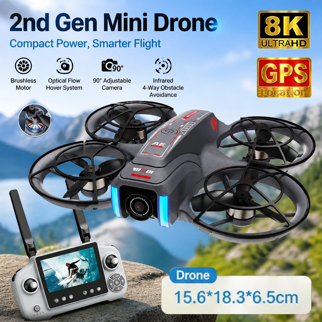 Drone Surveying - New 2nd AE21 GPS Drone Professional