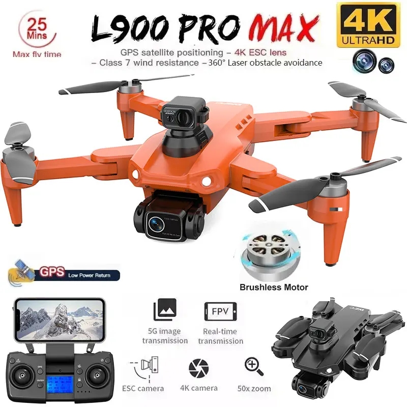 L900 Pro MAX GPS Drone 4K Prof - Drone Mapping review and price
