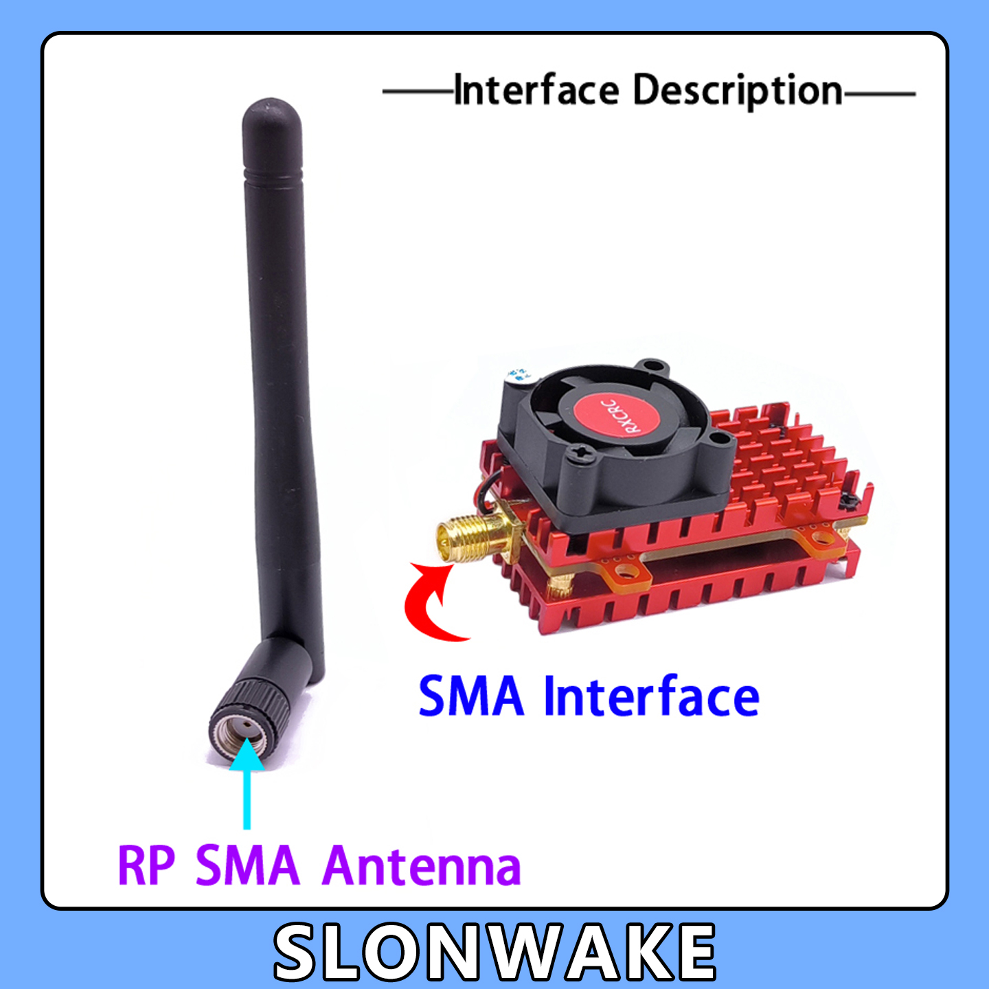 SLONWAKE 5.8G 2W VTX FPV 1800T - Drone Aerial Photography review and price
