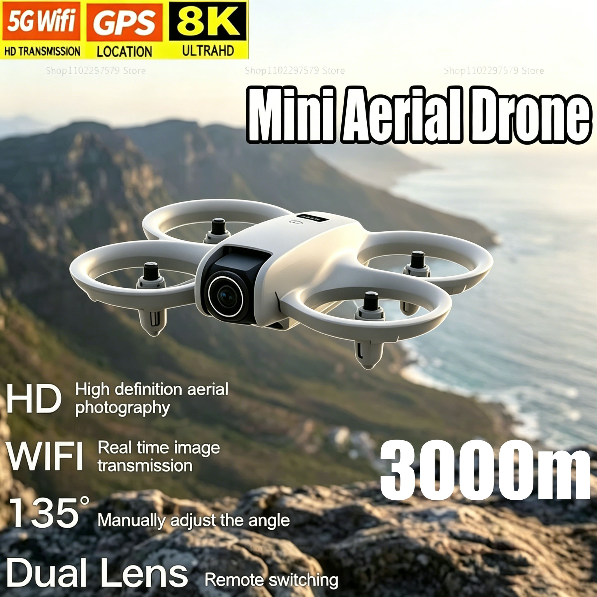 Mini Drone with 8K HD Camera F - Drone Video Production review and price