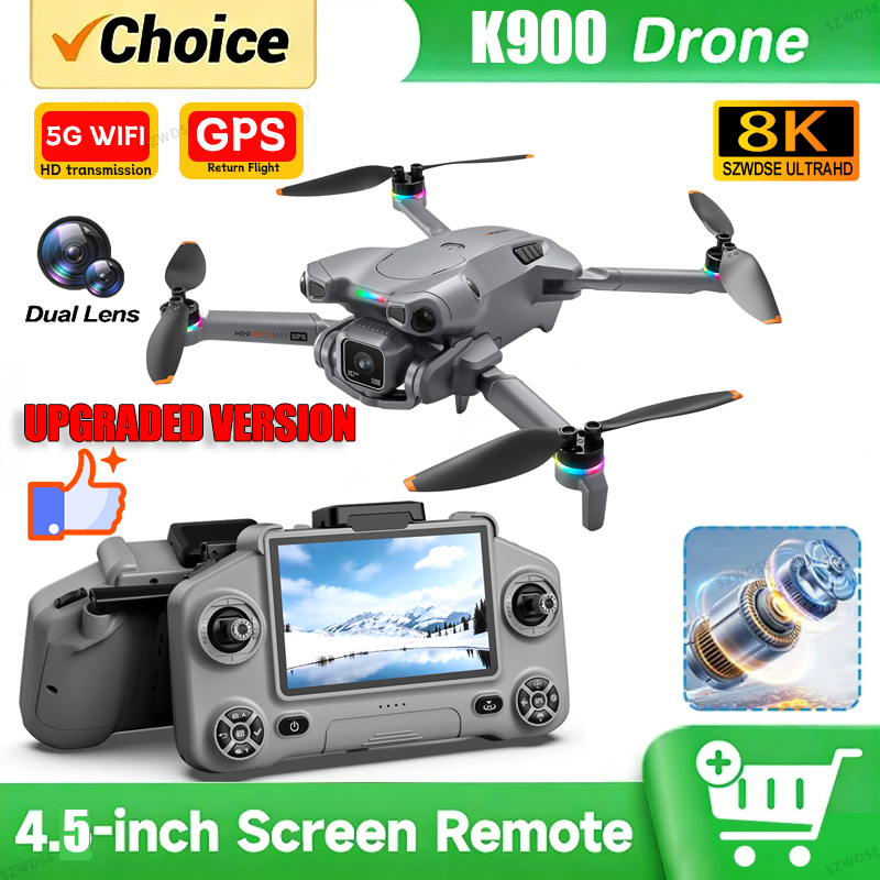 New K900 MAX GPS Drone with 4K - Drone Surveying review and price