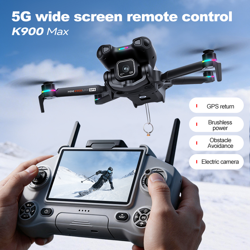 New K900 MAX GPS Drone with 4K - Drone Surveying review and price