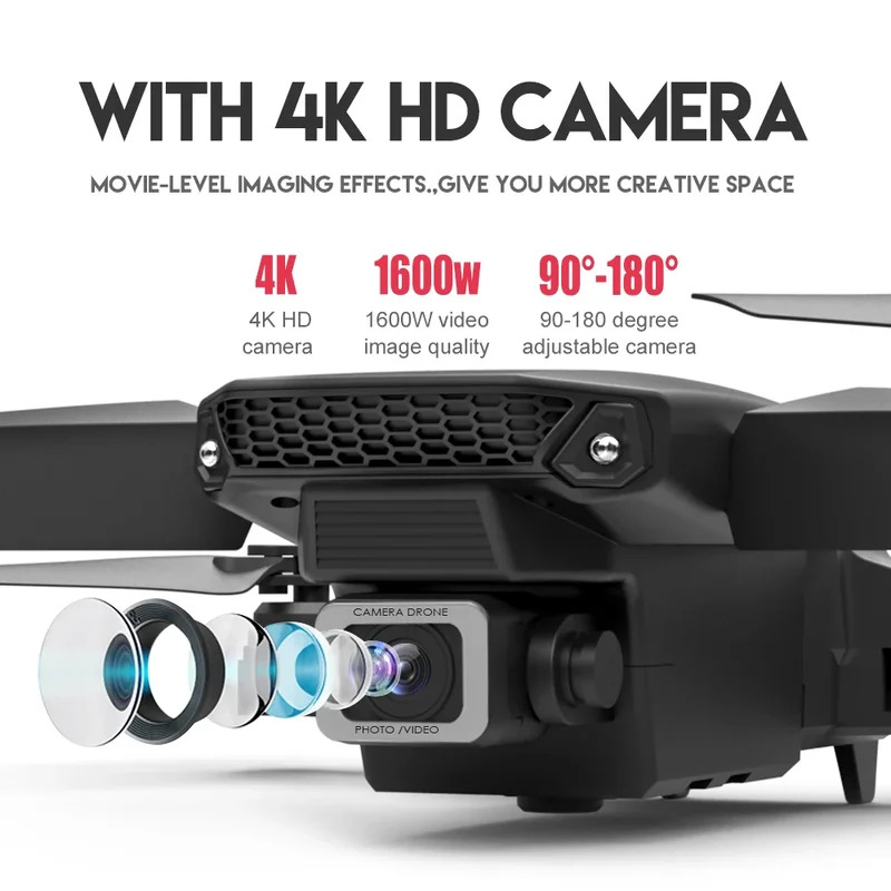 E88 ProIntelligent Folding Dro - Drone Cinematic review and price