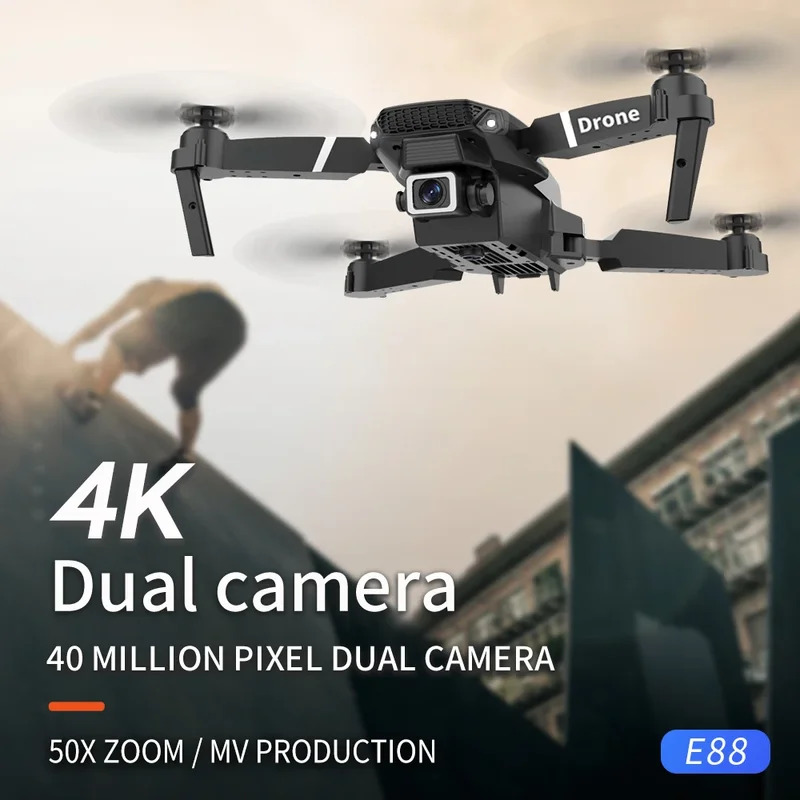 E88 ProIntelligent Folding Dro - Drone Cinematic review and price