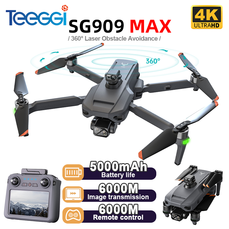 Teeggi SG909 MAX GPS Drone Wit - Drone Lidar review and price