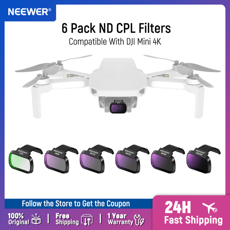 NEEWER 6 Pack ND CPL Filters F - Drone Ndvi review and price